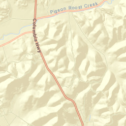 1101-1581 Ragsdale Lane, Pulaski, TN Street Map