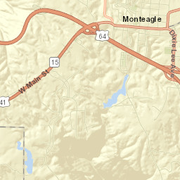 Monteagle Street Map