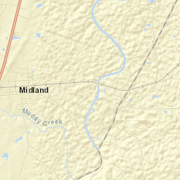 Midland Street Map