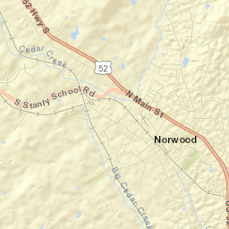 Norwood Street Map