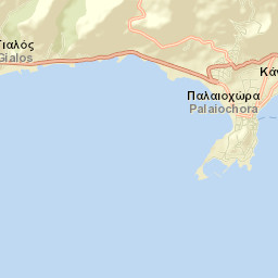 Palaióchora Street Map