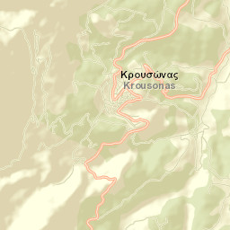 Krousón Street Map