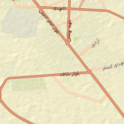 Torbat-e-Jam Street Map
