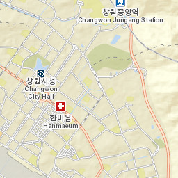 Changwon Street Map