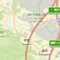 Susono Shi Street Map