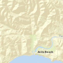 Avila Beach Street Map