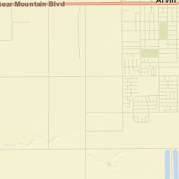 Arvin Street Map