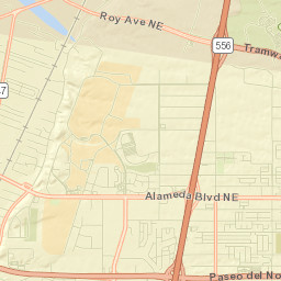 5981-5999 Paseo Del Norte Blvd Northeast Street Map