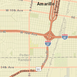 2602-2606 Curtis Drive Amarillo TX 79109 Street Map