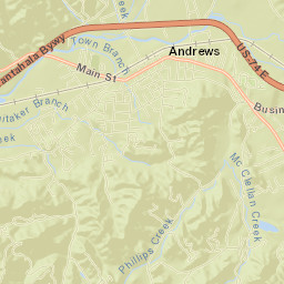 Andrews Street Map