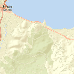 Sitia Street Map