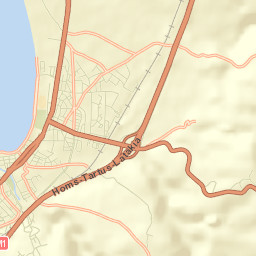 Bāniyās Street Map