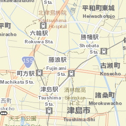 Tsushima-shi Street Map