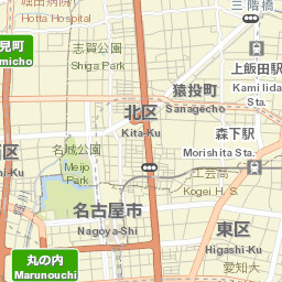 Nagoya Street Map