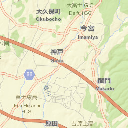 Fuji Shi Street Map