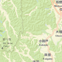 Katsuura-shi Street Map