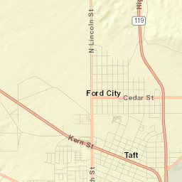 Ford City Street Map
