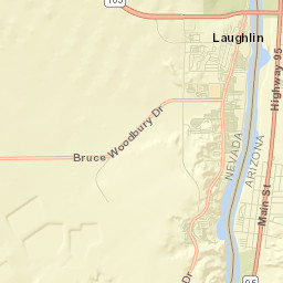 Bullhead City Street Map