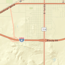 801-899 South Lake Street, Tucumcari, NM Street Map