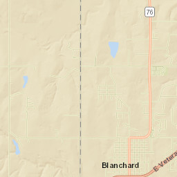 701-799 Highway 76, Blanchard, OK Street Map