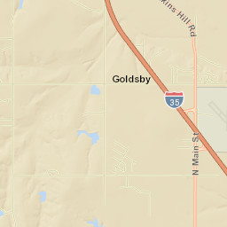 Goldsby Street Map