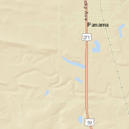 Panama Street Map