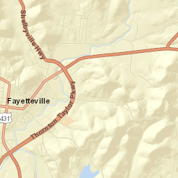 Fayetteville Street Map