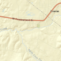 Cowan Street Map