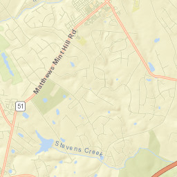 7100-7194 Matthews-Mint Hill Road, Mint Hill Street Map