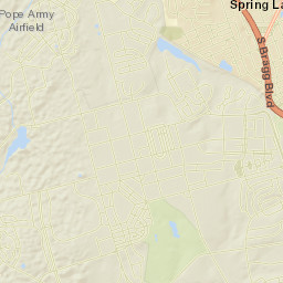 Fort Bragg Street Map