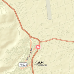 Imzouren Street Map