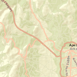 Arkalochóri Street Map