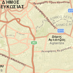 Nicosia Municipality Street Map