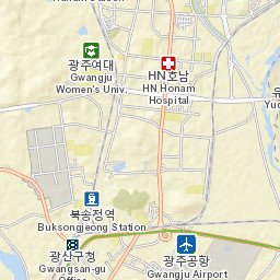Gwangsan-gu Street Map