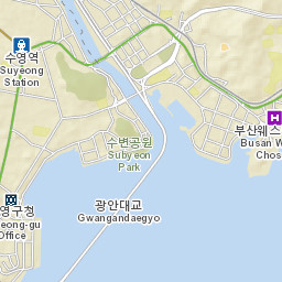 Suyeong-gu Street Map
