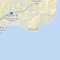 Haeundae-gu Street Map