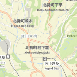 Inabe-shi Street Map