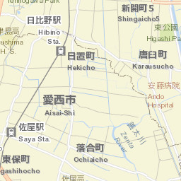Tsushima Street Map