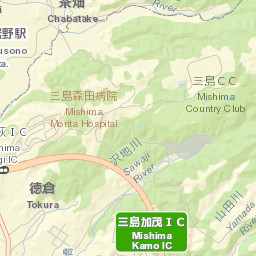Mishima Shi Street Map