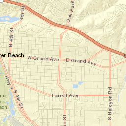 Grover Beach Street Map