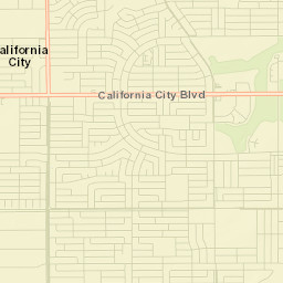 California City Street Map