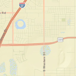 6310 Hollywood Rd Amarillo TX Street Map