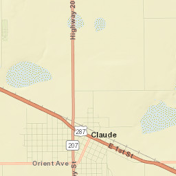 Claude Street Map