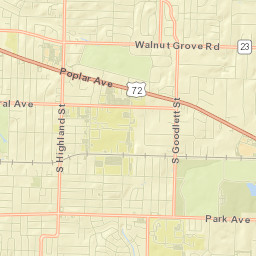 715-725 Loeb Street Memphis TN 38111 Street Map