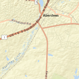 Aberdeen Street Map