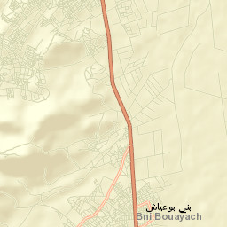 Bni Bouayach Street Map