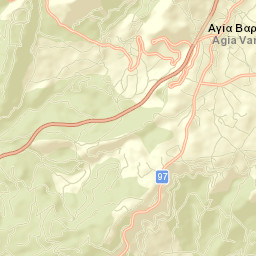 Agía Varvára Street Map