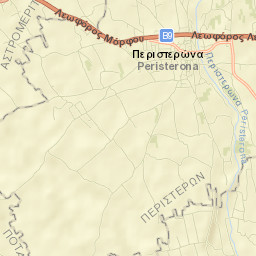 Peristeróna Street Map