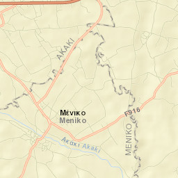 Méniko Street Map