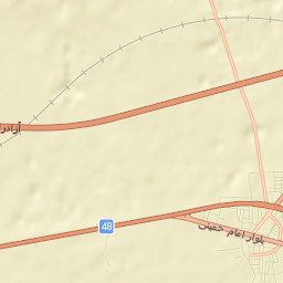 Gharqabad Street Map